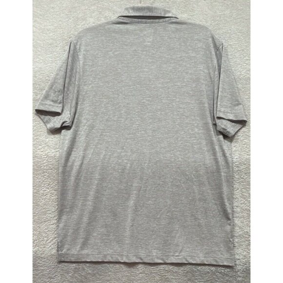 PGA Tour Pro Series Golf Polo‎ Shirt Medium Short Sleeve Gray - Picture 3 of 7